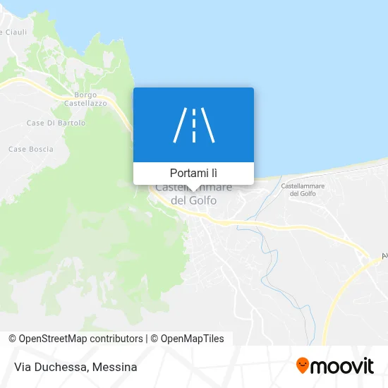 Mappa Via Duchessa