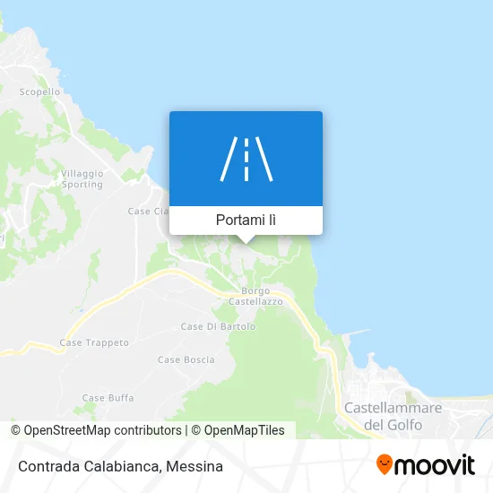 Mappa Contrada Calabianca