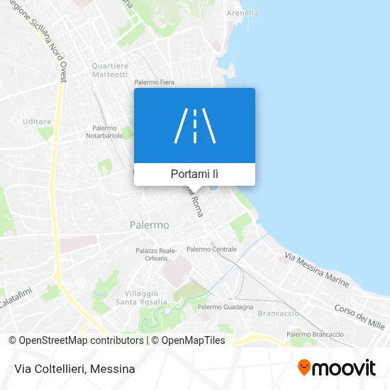 Mappa Via Coltellieri