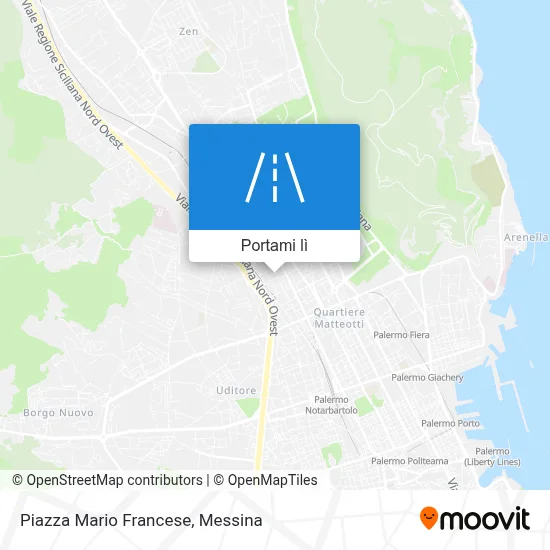 Mappa Piazza Mario Francese