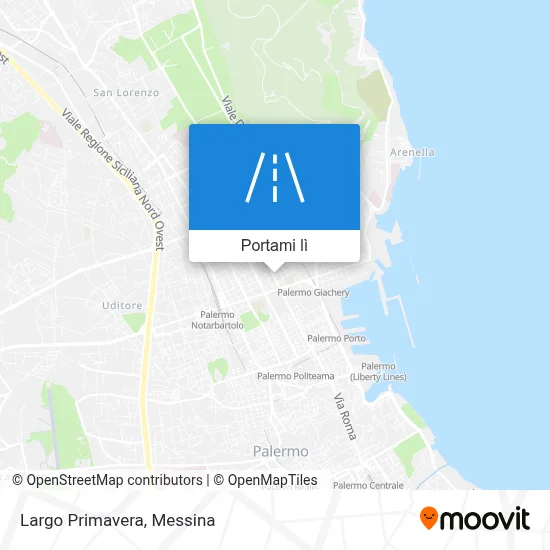 Mappa Largo Primavera