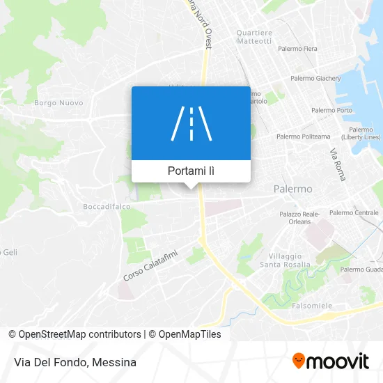 Mappa Via Del Fondo