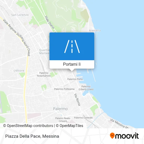 Mappa Piazza Della Pace