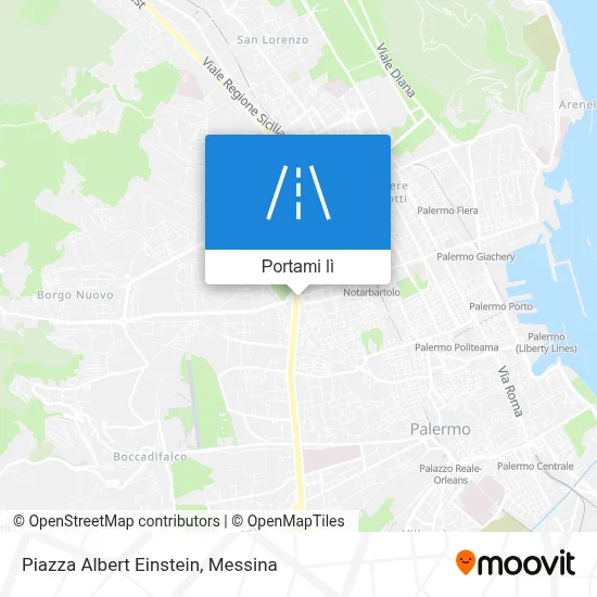 Mappa Piazza Albert Einstein