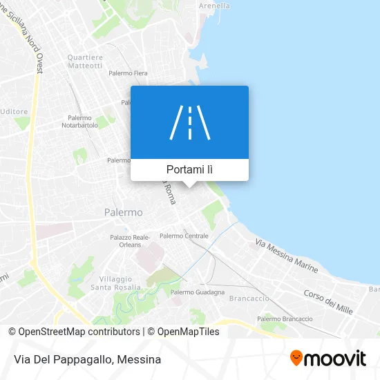 Mappa Via Del Pappagallo