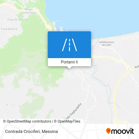 Mappa Contrada Crociferi