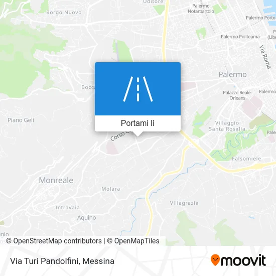 Mappa Via Turi Pandolfini