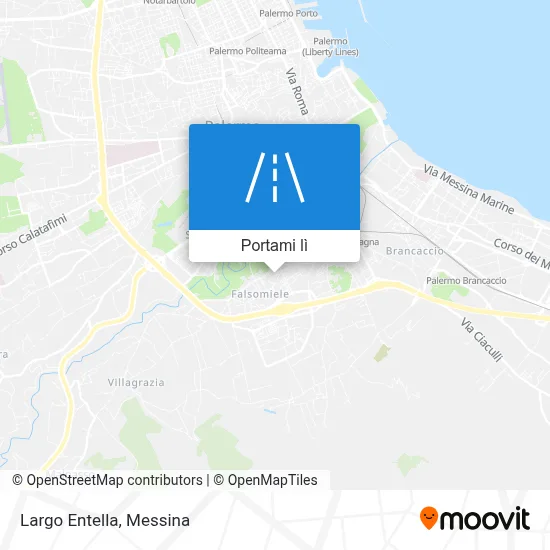 Mappa Largo Entella