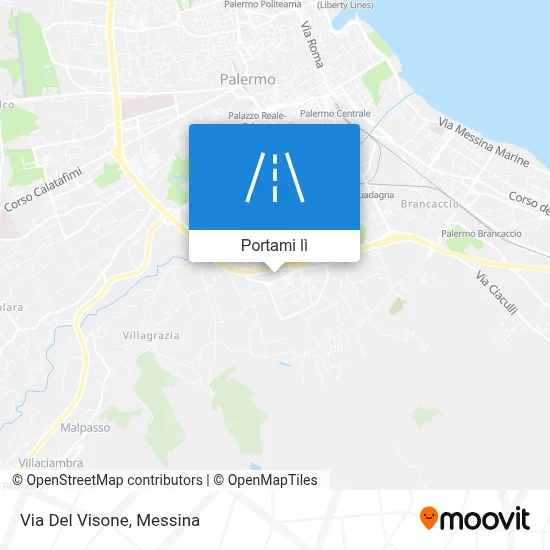 Mappa Via Del Visone