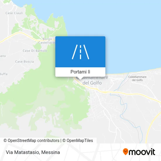 Mappa Via Matastasio