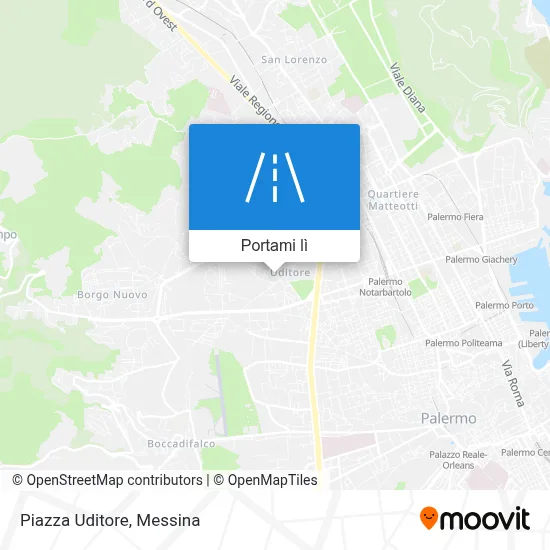 Mappa Piazza Uditore