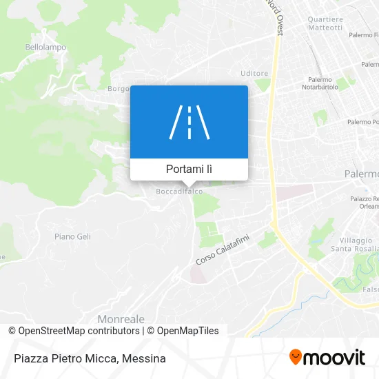 Mappa Piazza Pietro Micca