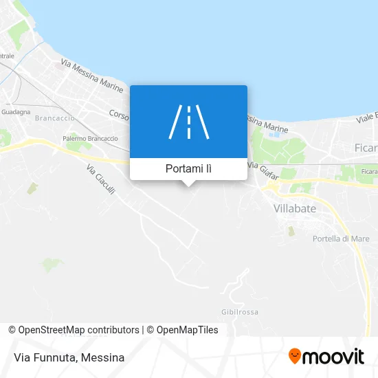 Mappa Via Funnuta