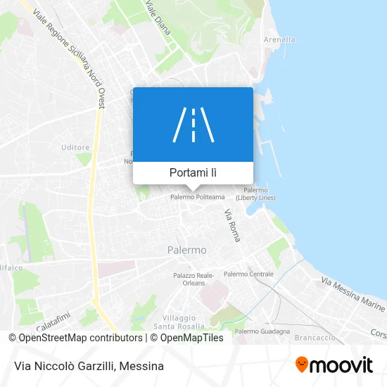Mappa Via Niccolò Garzilli
