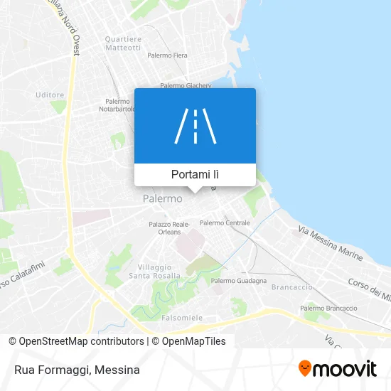 Mappa Rua Formaggi