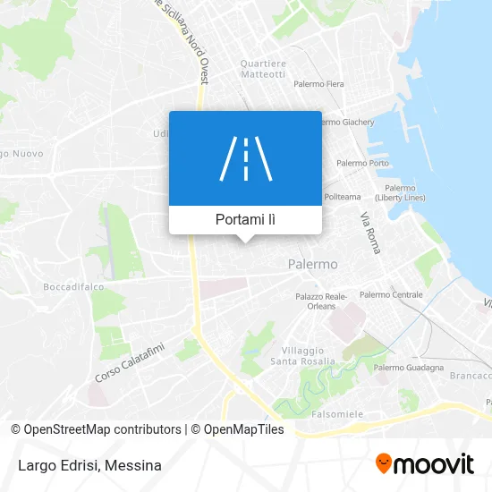 Mappa Largo Edrisi