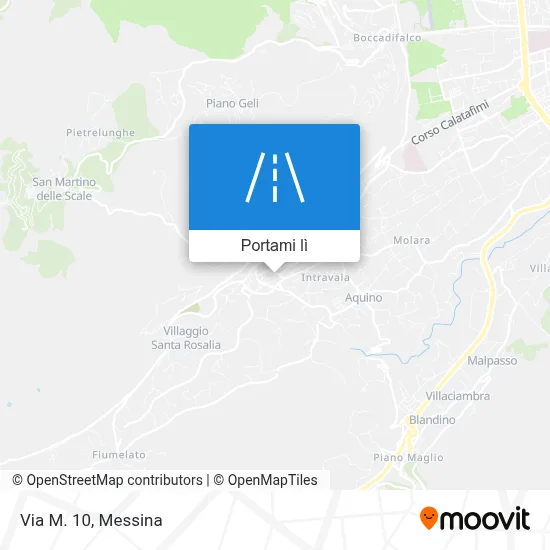 Mappa Via M. 10