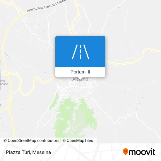Mappa Piazza Turi