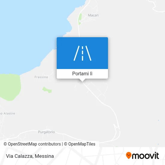 Mappa Via Calazza