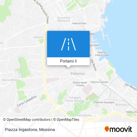 Mappa Piazza Ingastone