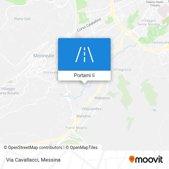 Mappa Via Cavallacci