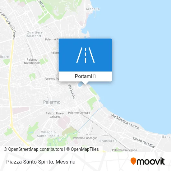 Mappa Piazza Santo Spirito