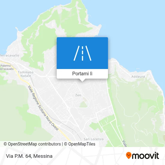 Mappa Via P.M. 64