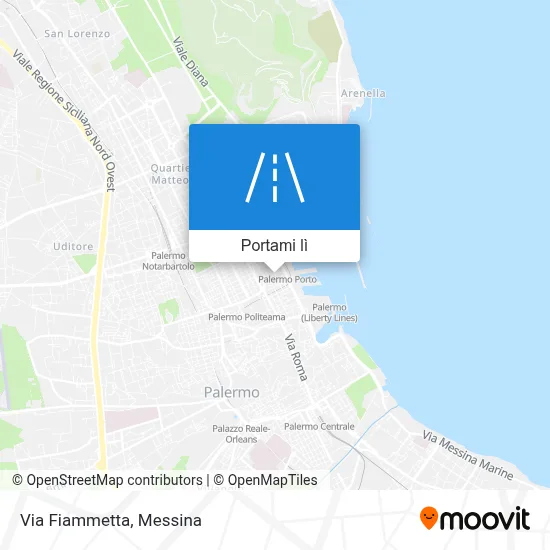 Mappa Via Fiammetta