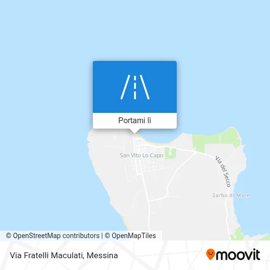 Mappa Via Fratelli Maculati