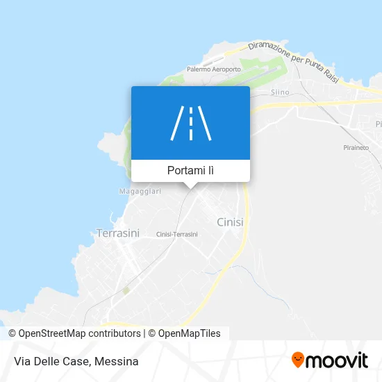 Mappa Via Delle Case