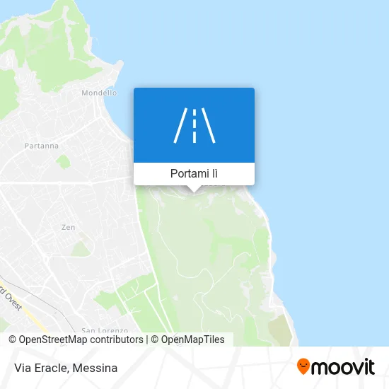 Mappa Via Eracle