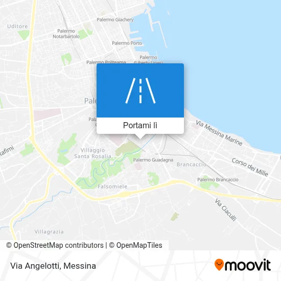 Mappa Via Angelotti