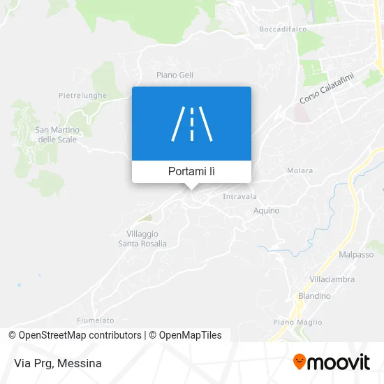 Mappa Via Prg
