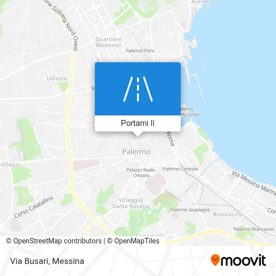 Mappa Via Busari
