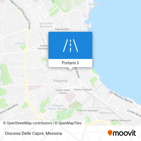 Mappa Discesa Delle Capre