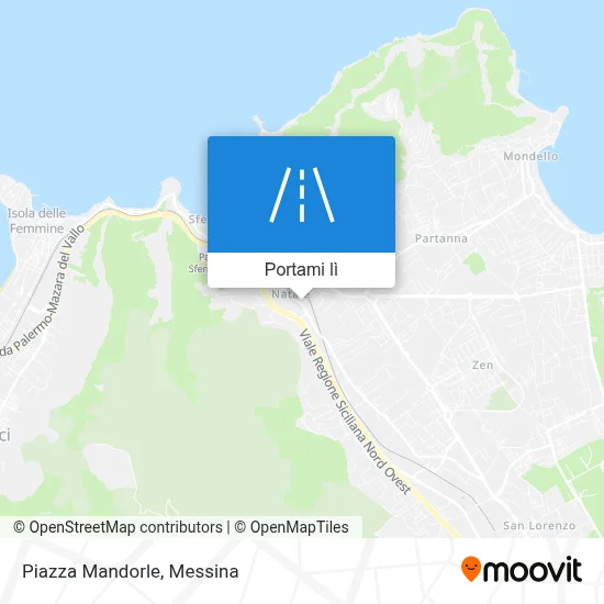 Mappa Piazza Mandorle