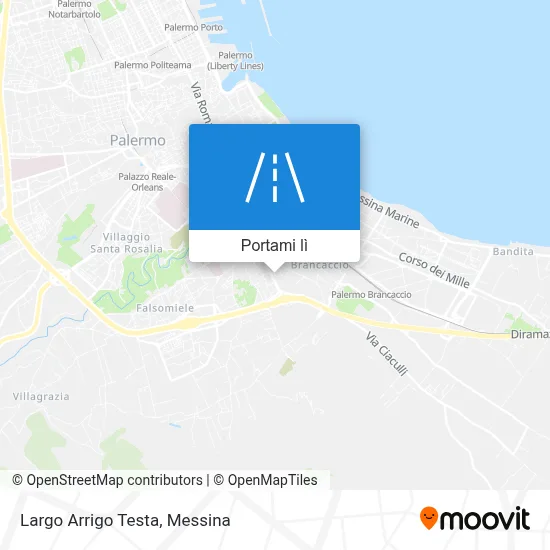 Mappa Largo Arrigo Testa
