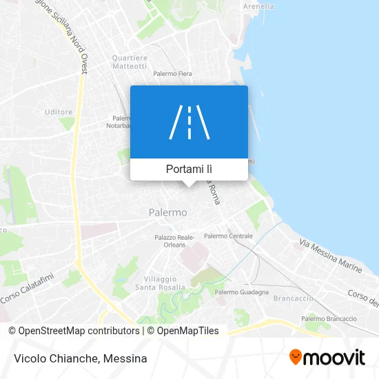 Mappa Vicolo Chianche