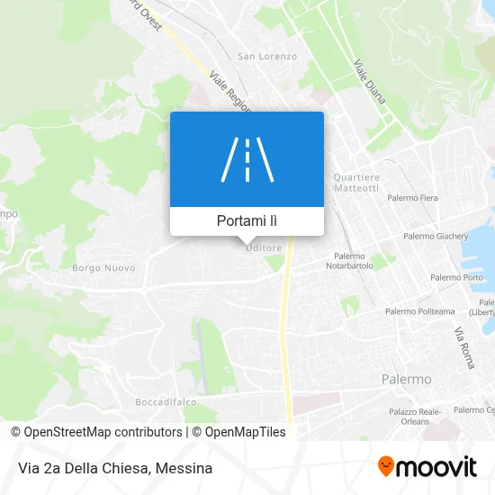 Mappa Via 2a Della Chiesa