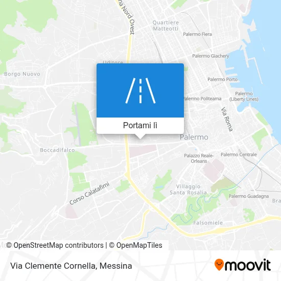 Mappa Via Clemente Cornella