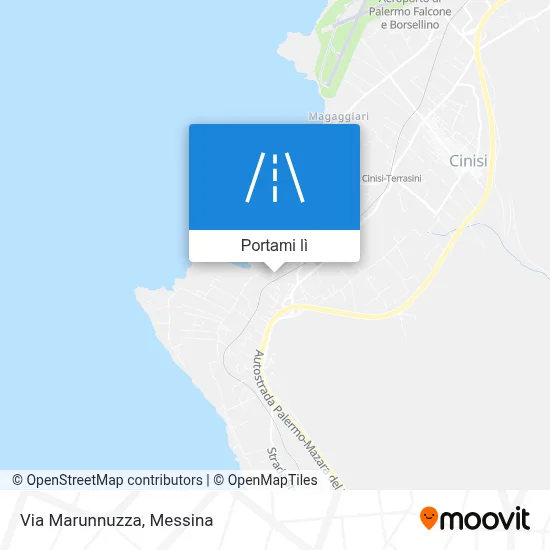 Mappa Via Marunnuzza