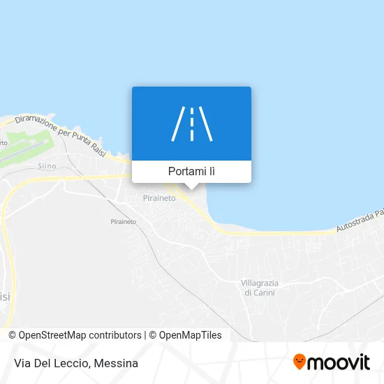 Mappa Via Del Leccio