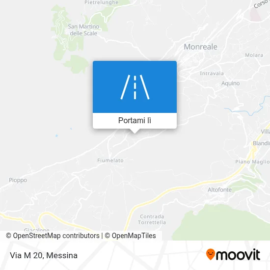 Mappa Via M 20