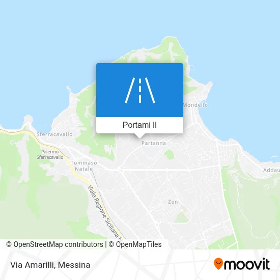 Mappa Via Amarilli