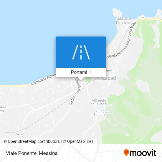 Mappa Viale Ponente