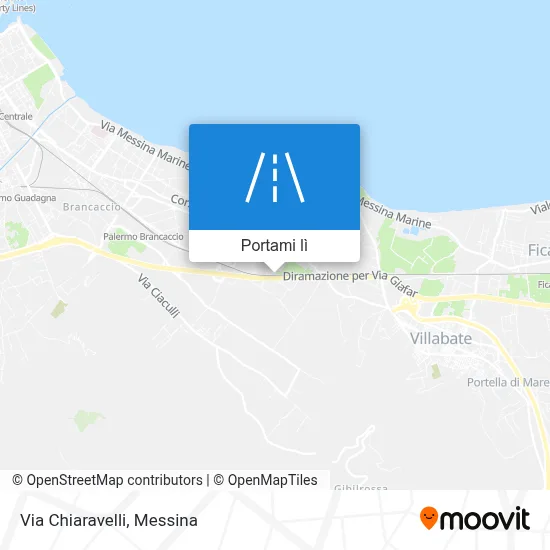 Mappa Via Chiaravelli