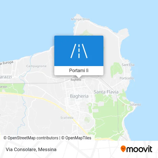 Mappa Via Consolare