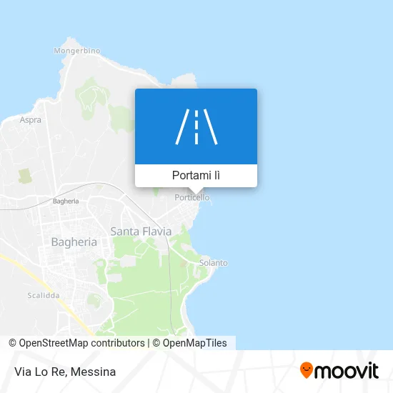 Mappa Via Lo Re