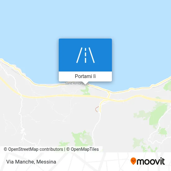 Mappa Via Manche