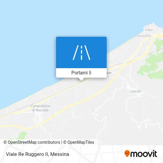 Mappa Viale Re Ruggero II
